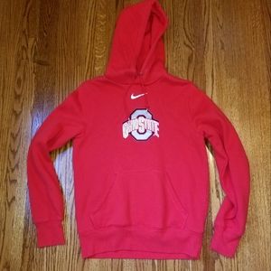 Nike Ohio State Buckeyes Red Sweatshirt Men's Small